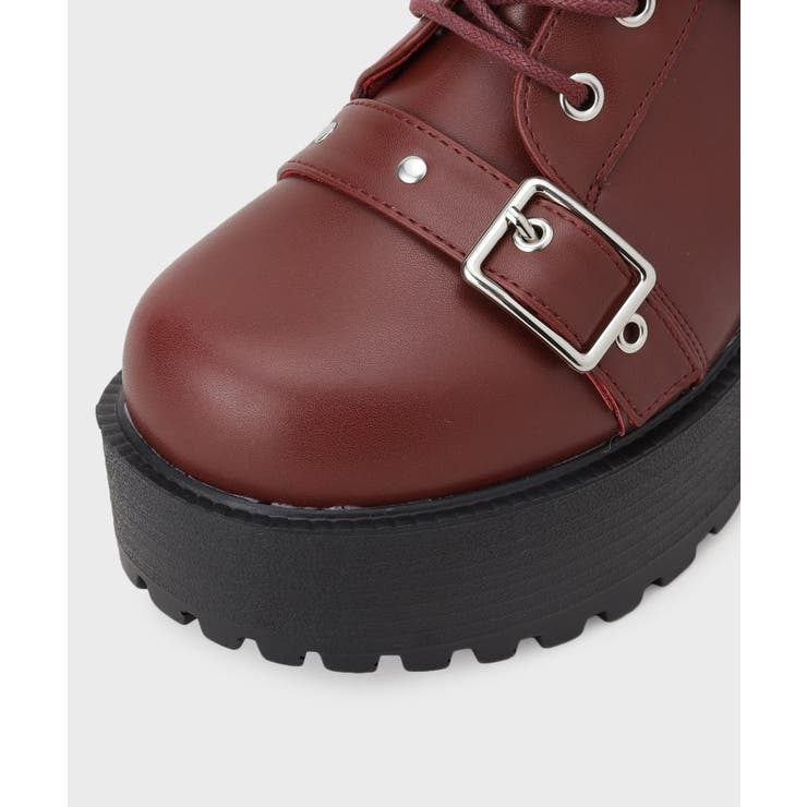 厚底ベルト付きブーツ | ESPERANZA | 詳細画像27 