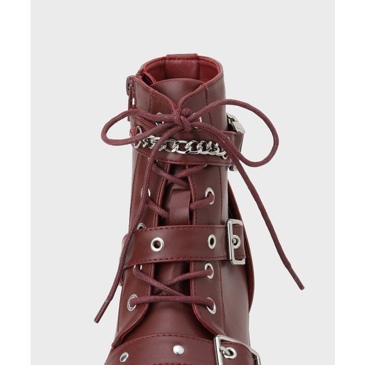 厚底ベルト付きブーツ | ESPERANZA | 詳細画像28 