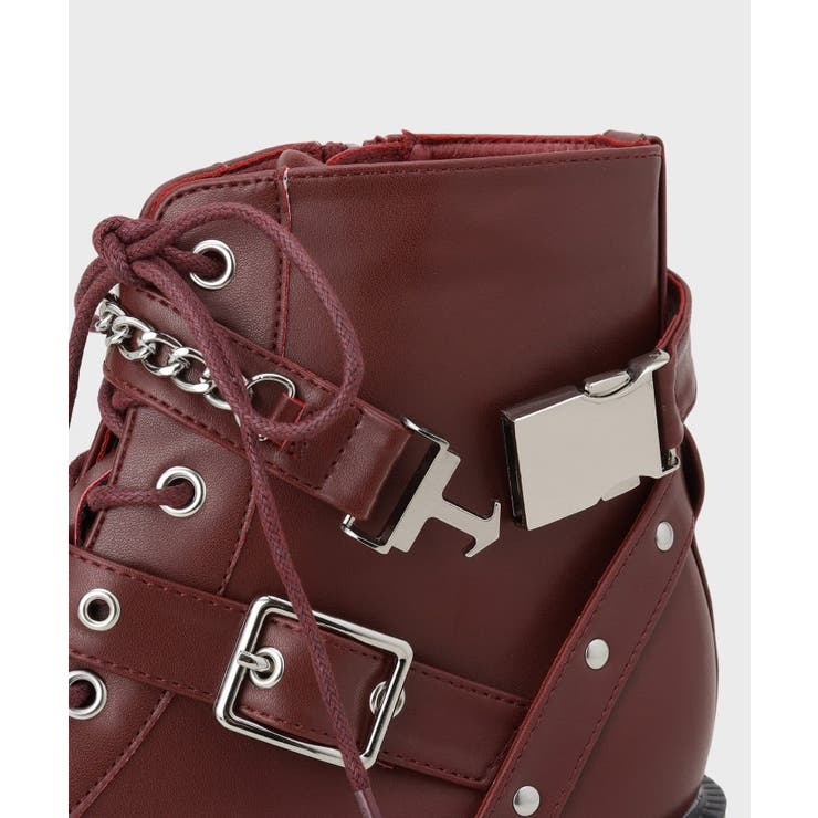 厚底ベルト付きブーツ | ESPERANZA | 詳細画像30 