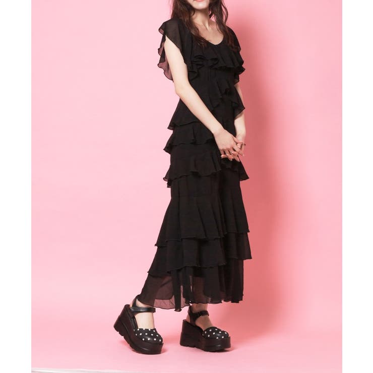 厚底ストラップパンプス | ESPERANZA | 詳細画像6 