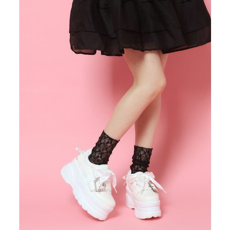 夢見る厚底十字架キラキラスニーカー | ESPERANZA | 詳細画像5 