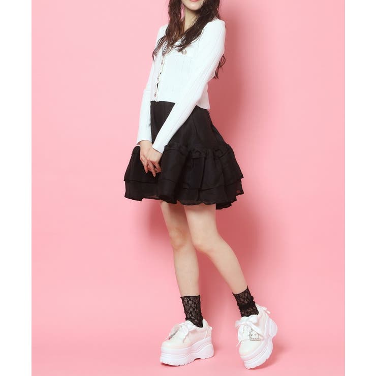 夢見る厚底十字架キラキラスニーカー | ESPERANZA | 詳細画像6 