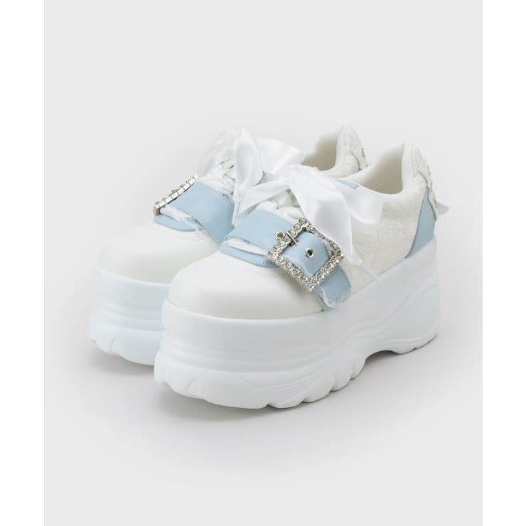 夢見る厚底十字架キラキラスニーカー | ESPERANZA | 詳細画像18 