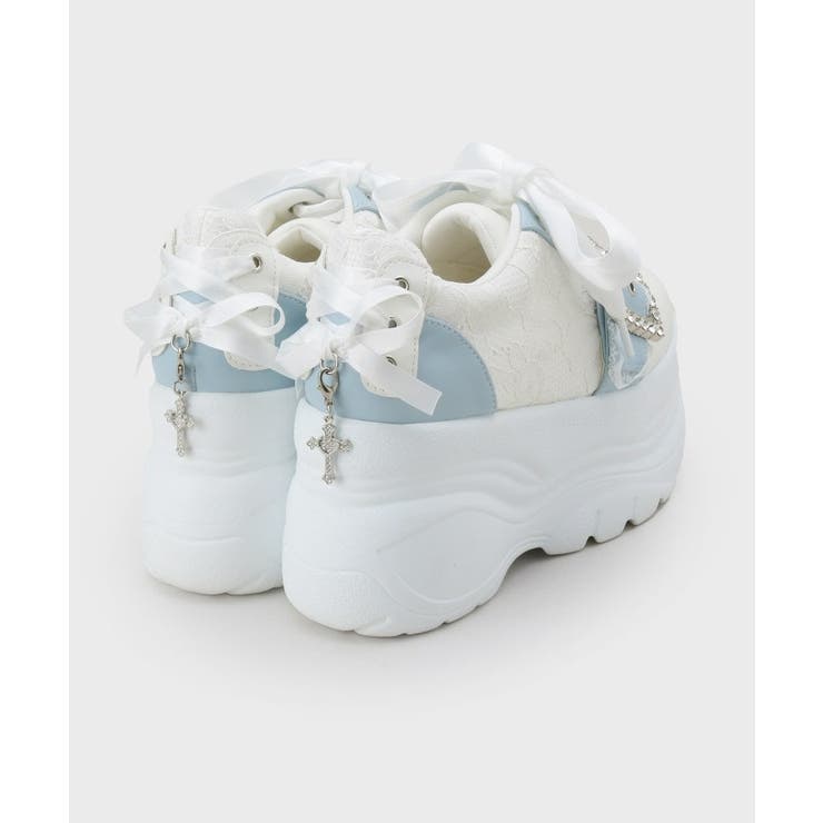 夢見る厚底十字架キラキラスニーカー | ESPERANZA | 詳細画像22 