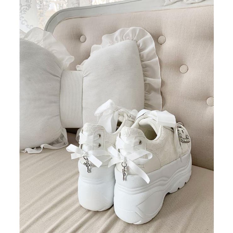 夢見る厚底十字架キラキラスニーカー | ESPERANZA | 詳細画像3 