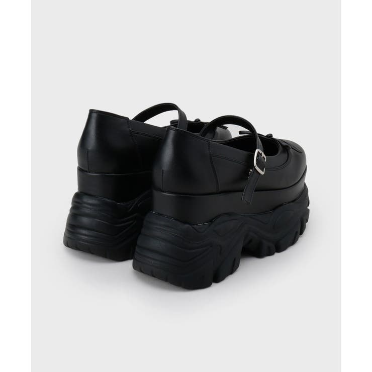 厚底ストラップリボンパンプス | ESPERANZA | 詳細画像17 