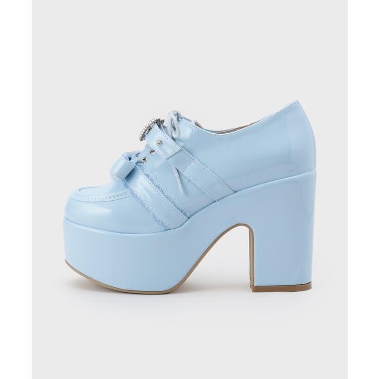 夢見る厚底キラキラハート付きパンプス | ESPERANZA | 詳細画像26 