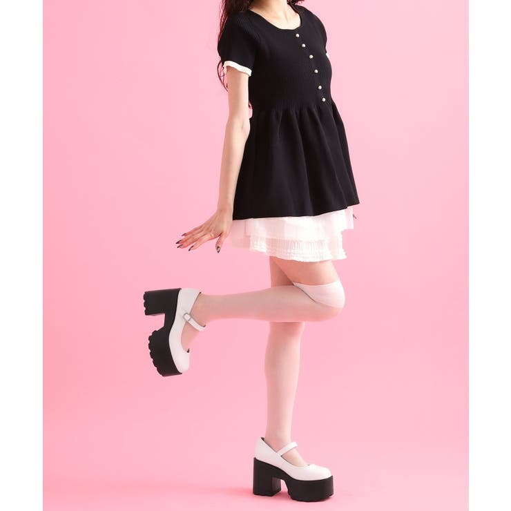 厚底ワンストラップパンプス | ESPERANZA | 詳細画像2 