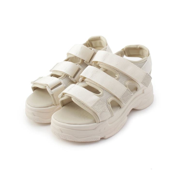 アイボリー(004) | ベルテッド厚底スポサン | ESPERANZA