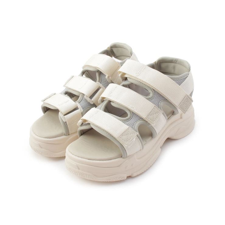 グレー(012) | ベルテッド厚底スポサン | ESPERANZA