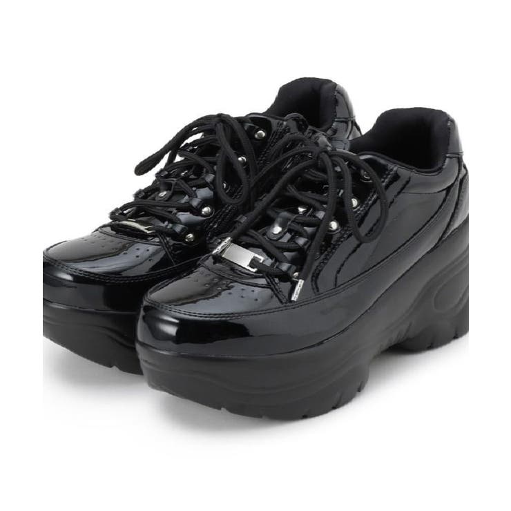 ＜脱ぎ履きしやすい＞ファスナー付厚底スニーカー | ESPERANZA | 詳細画像43 