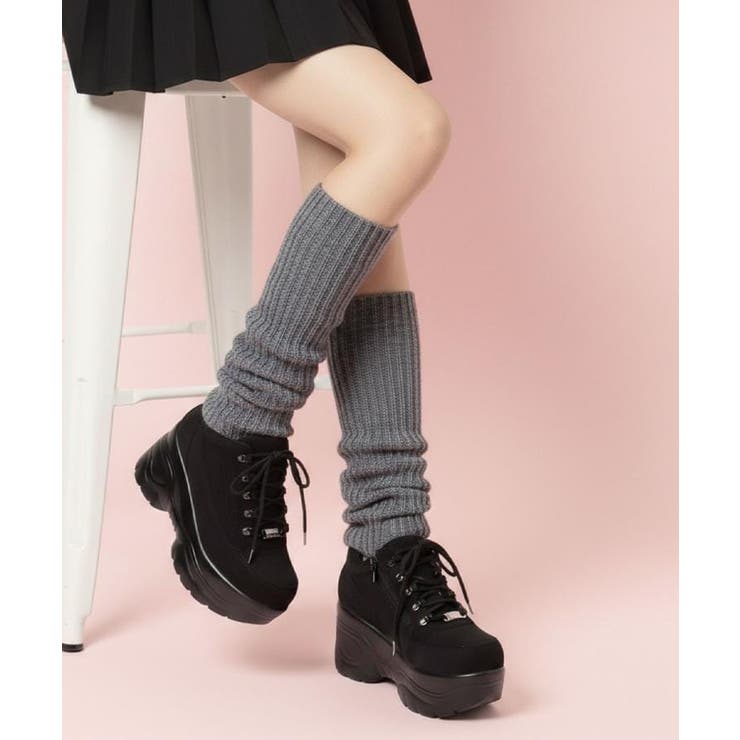 ＜脱ぎ履きしやすい＞ファスナー付厚底スニーカー | ESPERANZA | 詳細画像7 