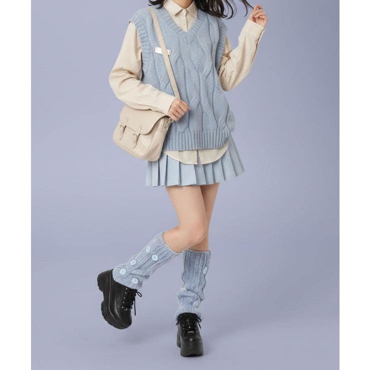 ＜脱ぎ履きしやすい＞ファスナー付厚底スニーカー | ESPERANZA | 詳細画像2 