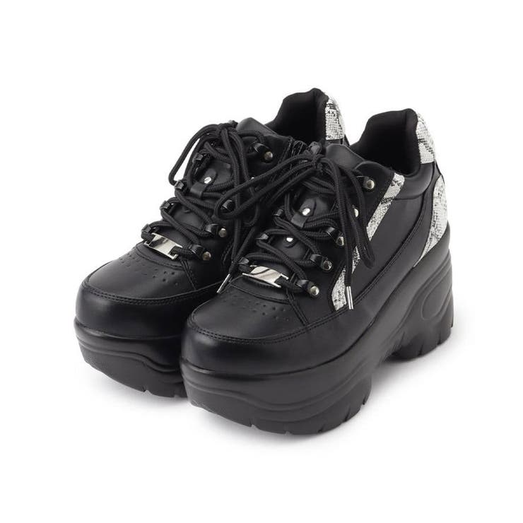 ＜脱ぎ履きしやすい＞ファスナー付厚底スニーカー | ESPERANZA | 詳細画像33 