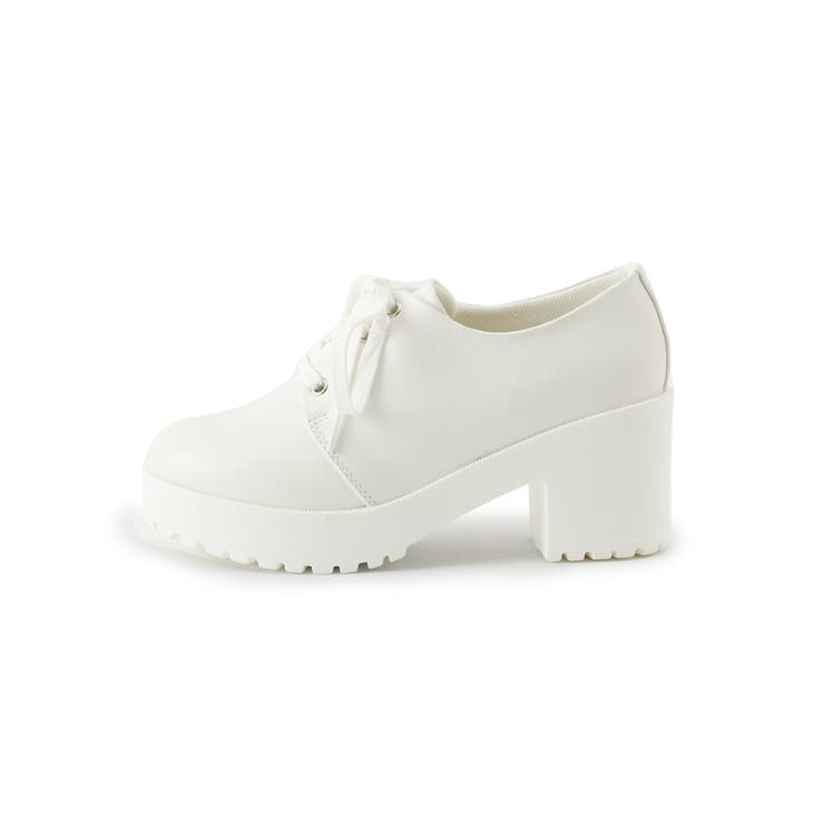 【らくちん履き心地】厚底レースアップパンプス | ESPERANZA | 詳細画像3 