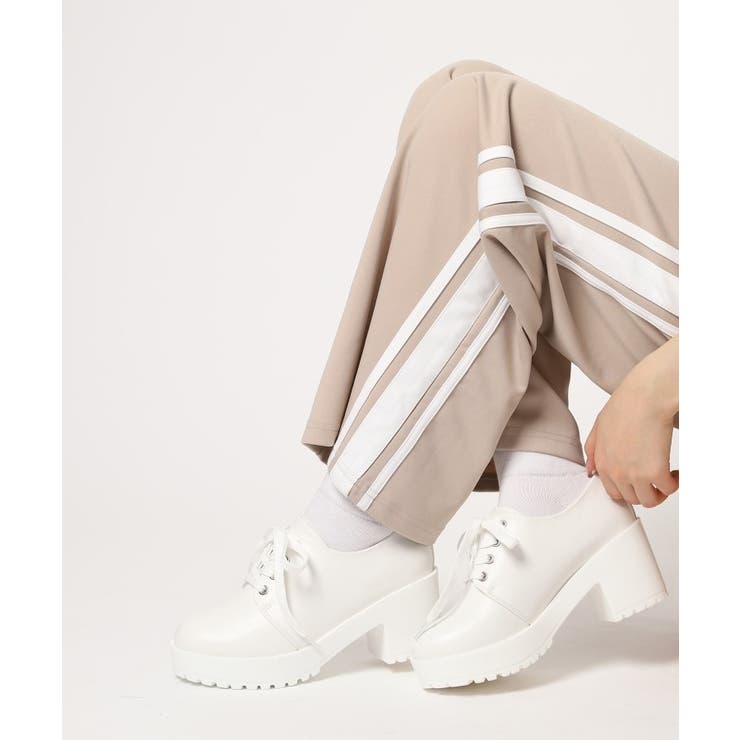 【らくちん履き心地】厚底レースアップパンプス | ESPERANZA | 詳細画像34 