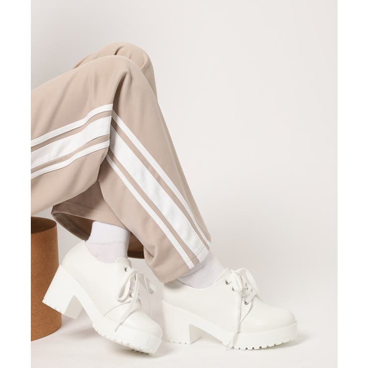 【らくちん履き心地】厚底レースアップパンプス | ESPERANZA | 詳細画像25 