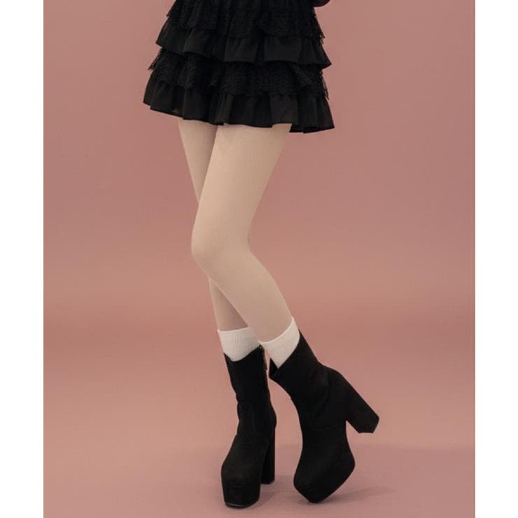 【新色追加】スクエアヒールストレッチブーツ | ESPERANZA | 詳細画像8 