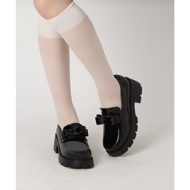 【抗菌・消臭】リボン付きローファーパンプス | ESPERANZA | 詳細画像26 