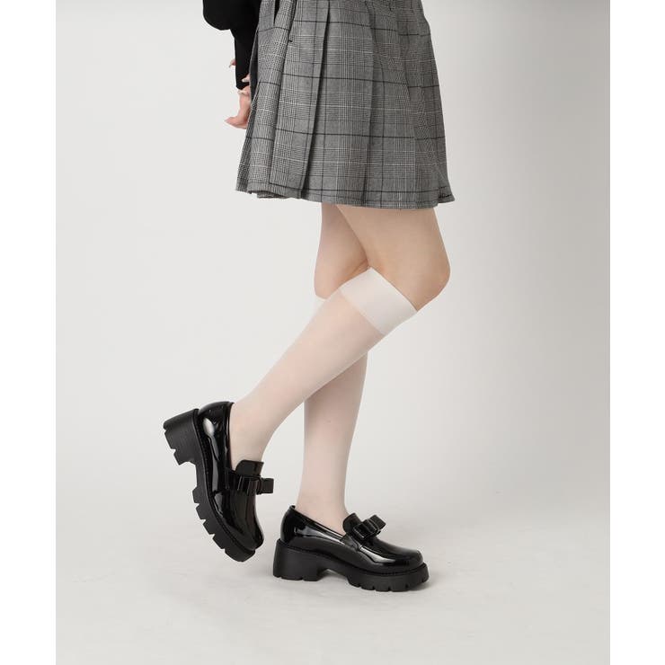 【抗菌・消臭】リボン付きローファーパンプス | ESPERANZA | 詳細画像31 