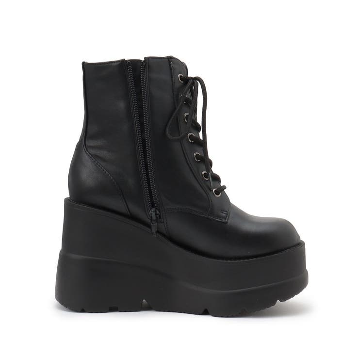 厚底レースアップブーツ | ESPERANZA | 詳細画像5 