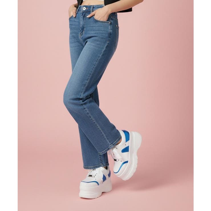 【新色追加】サテンリボンレースアップ厚底スニーカー | ESPERANZA | 詳細画像20 