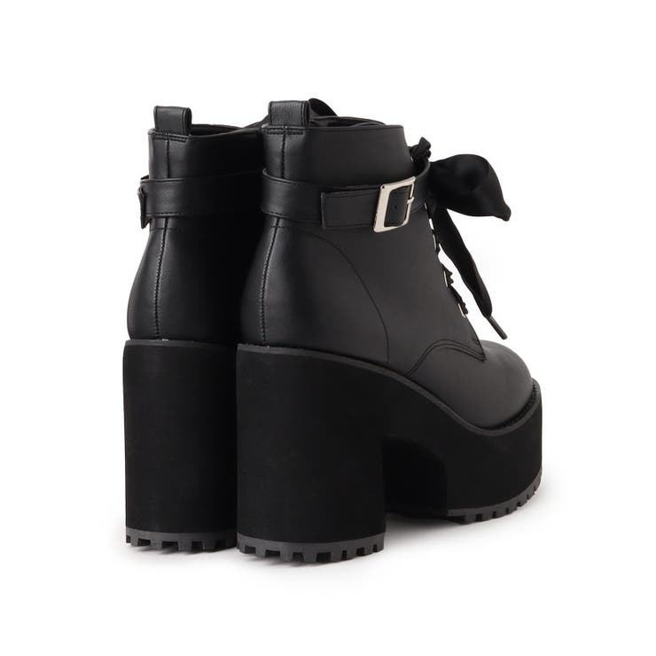 厚底レースアップブーツ | ESPERANZA | 詳細画像5 