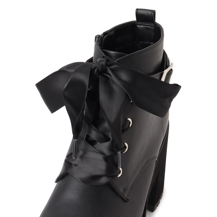 厚底レースアップブーツ | ESPERANZA | 詳細画像8 