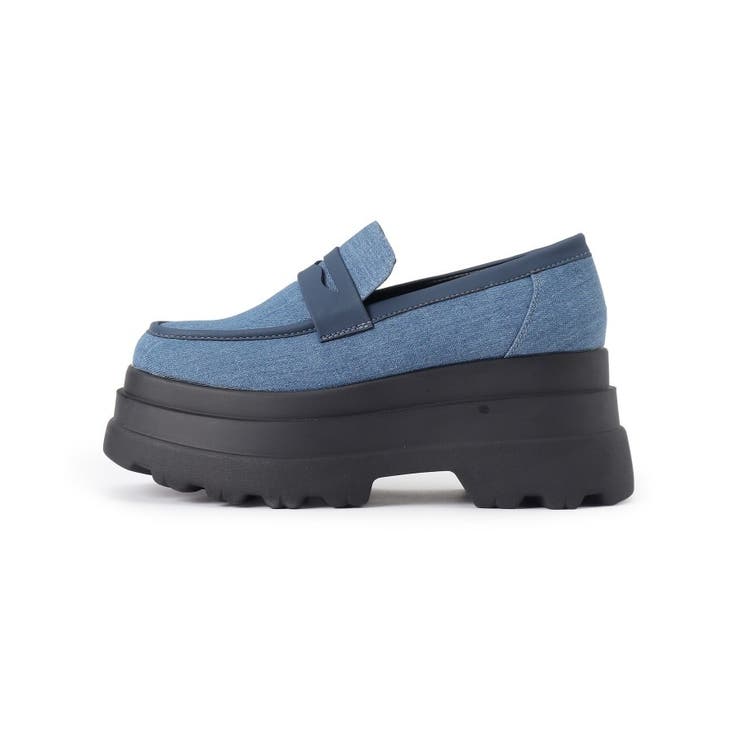 厚底2段ソールローファーパンプス | ESPERANZA | 詳細画像6 