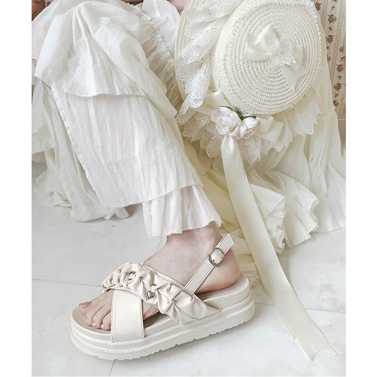 厚底ハートスタッズスポサン | ESPERANZA | 詳細画像23 