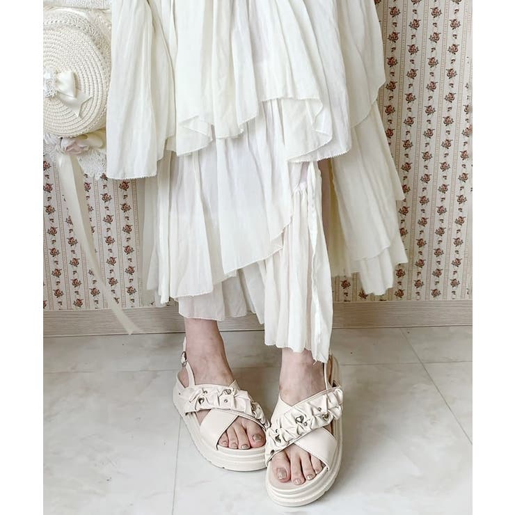 厚底ハートスタッズスポサン | ESPERANZA | 詳細画像27 