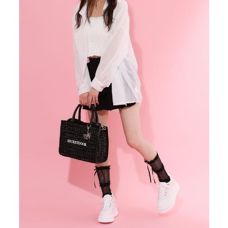 軽量厚底インヒールラインストーン付スニーカー | ESPERANZA | 詳細画像3 