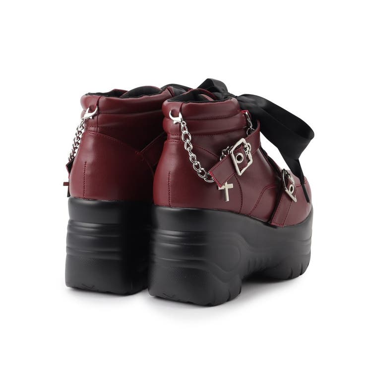 厚底デビルモチーフスニーカー | ESPERANZA | 詳細画像6 