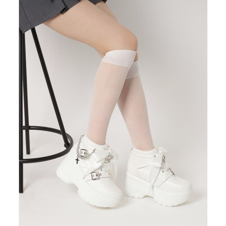 厚底デビルモチーフスニーカー | ESPERANZA | 詳細画像14 