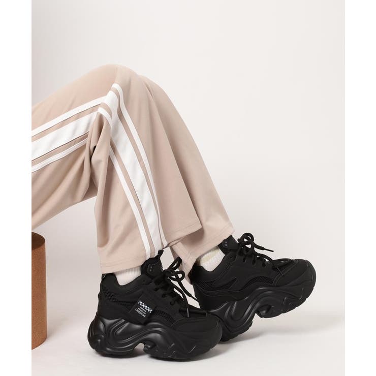 厚底ワンポイントインヒールデザインスニーカー | ESPERANZA | 詳細画像18 