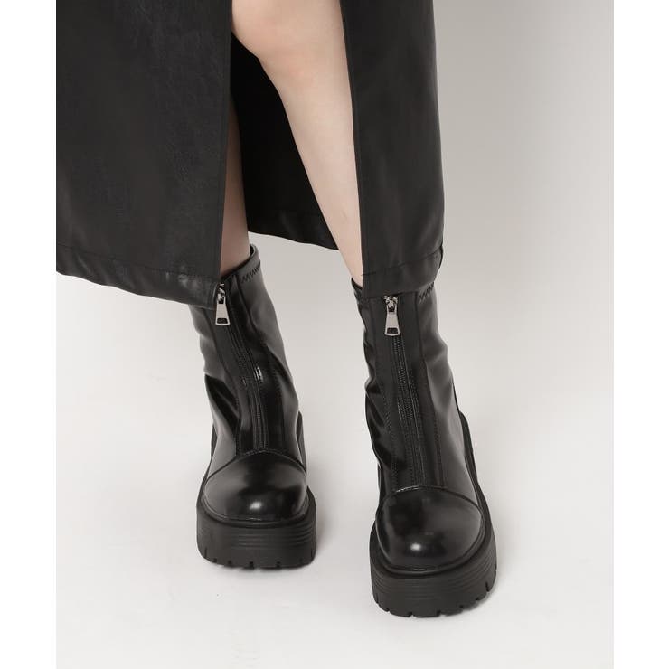 厚底センタージップブーツ | ESPERANZA | 詳細画像1 