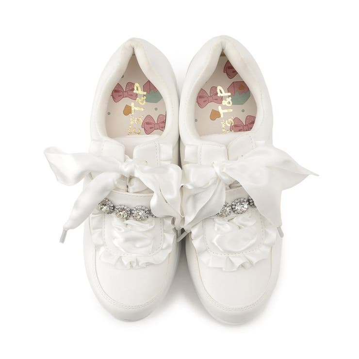 厚底キラキラストーン付スニーカー | ESPERANZA | 詳細画像25 