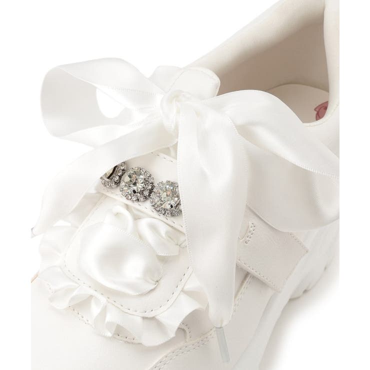 厚底キラキラストーン付スニーカー | ESPERANZA | 詳細画像29 