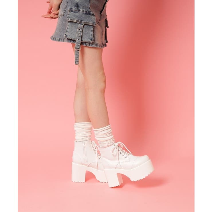 ベルト取り外し可厚底ベルト付きブーツ | ESPERANZA | 詳細画像11 