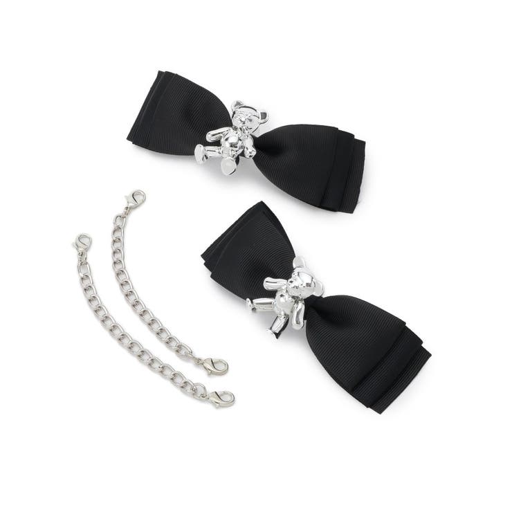 クマ×チェ―ン付き厚底インヒールスニーカー | ESPERANZA | 詳細画像19 