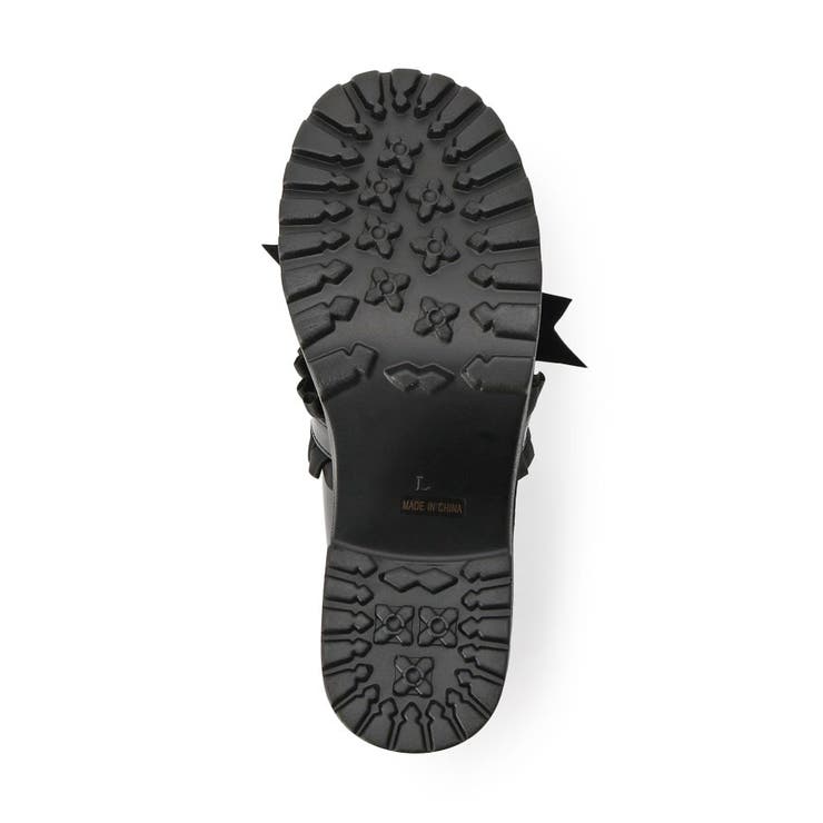 リボン付厚底ローファーパンプス | ESPERANZA | 詳細画像18 