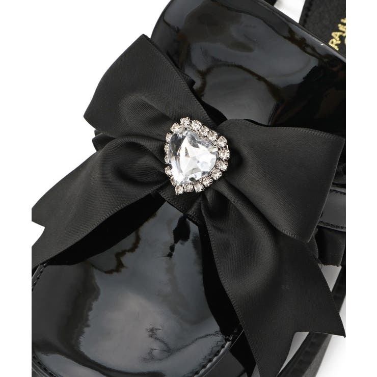 リボン付厚底ローファーパンプス | ESPERANZA | 詳細画像20 