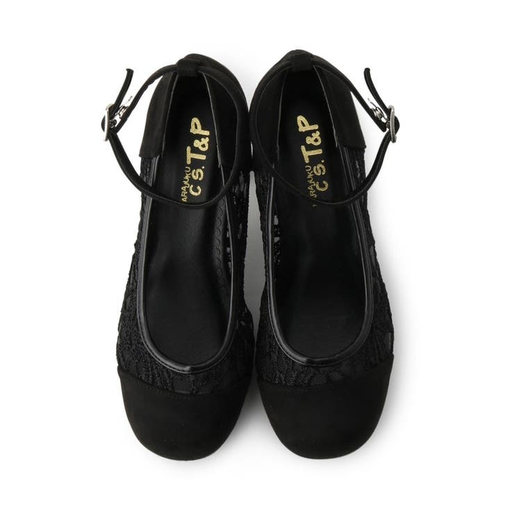 厚底レースパンプス | ESPERANZA | 詳細画像12 