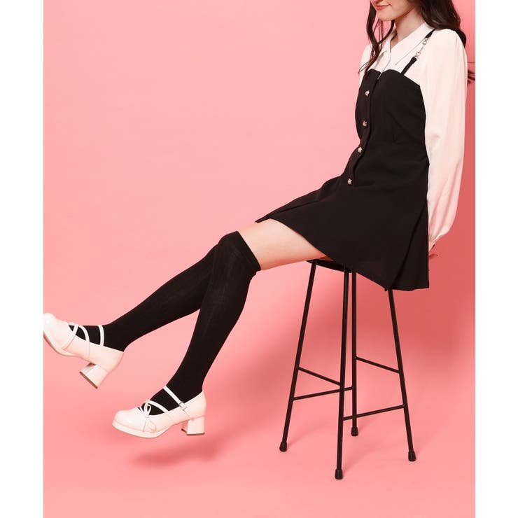 バレエコアリボン付きパンプス | ESPERANZA | 詳細画像2 