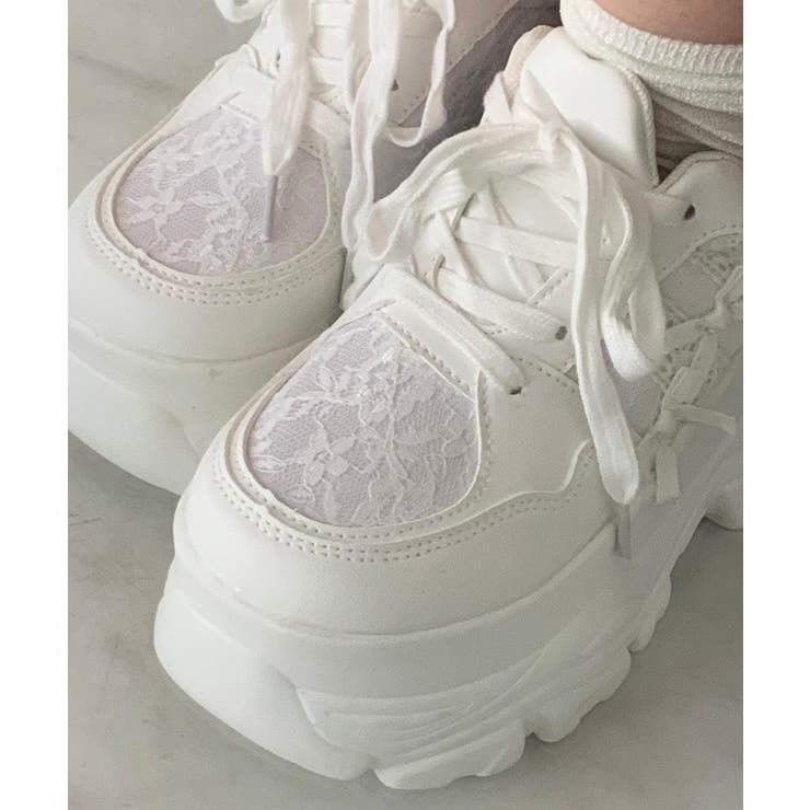 厚底リボンスニーカー | ESPERANZA | 詳細画像5 