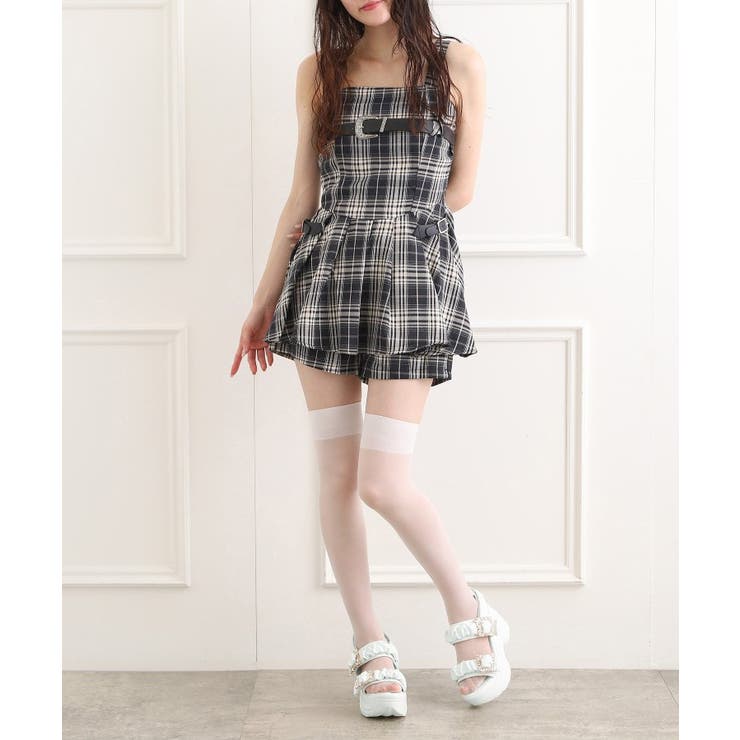 厚底キラキラパーツシャーリングサンダル | ESPERANZA | 詳細画像3 