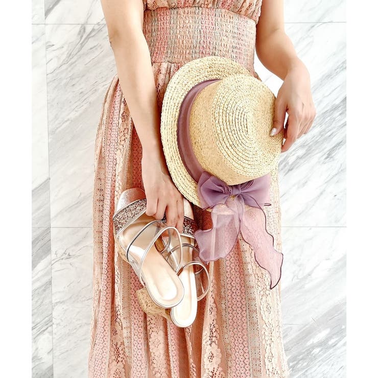 オーガンジーリボンカンカン帽子 | ESPERANZA | 詳細画像10 