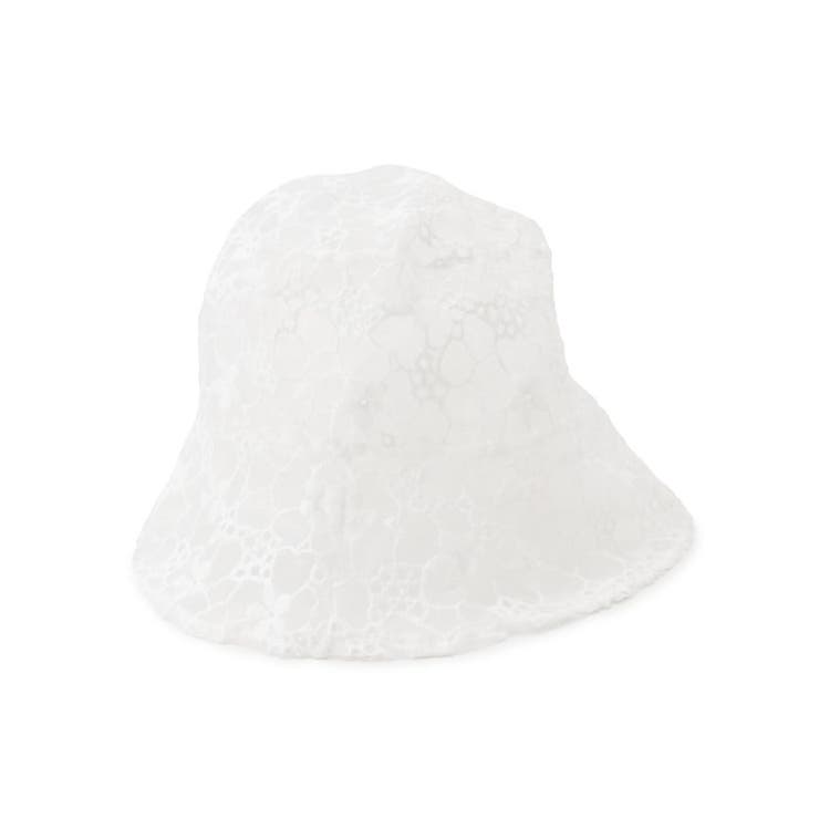 ホワイト(001) | レースバケットハット | ESPERANZA