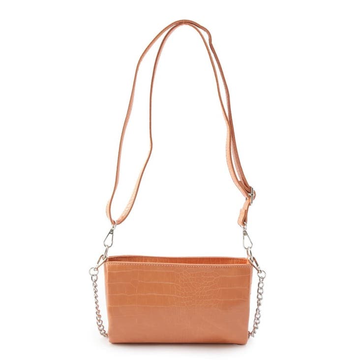 オレンジ(067) | クロコ2WAYショルダー | ESPERANZA