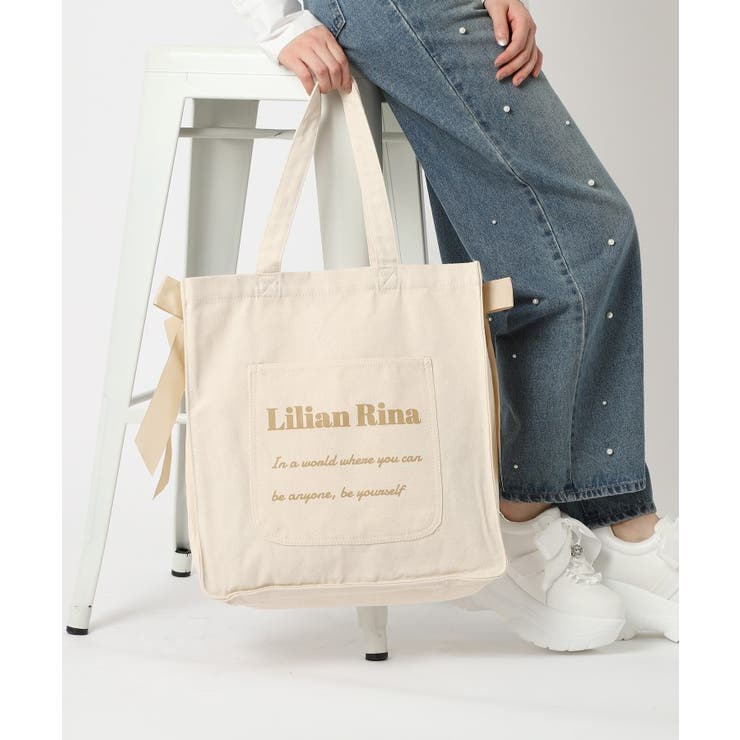 【新生活・新学期】推し活にもぴったり！リリアンリーナサイドリボントートバッグ | ESPERANZA | 詳細画像16 